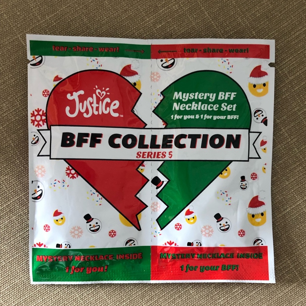 Justice BFF Holiday Mystery Necklace Set